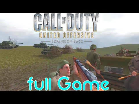 Call of Duty United Offensive Gameplay Walkthrough Part 1 FULL GAME - No Commentary (PC Longplay)
