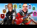 Kai Cenat Jynxzi 2v2 Vs EVERY Rank In Rainbow Six Siege
