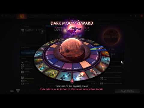 DOTA 2 CLAIM REWARD DARK MOON EVENT