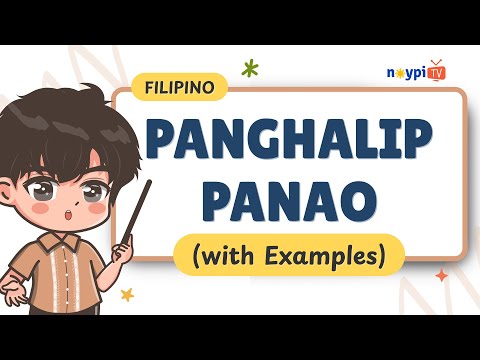 Panghalip Panao - Panauhan at mga Halimbawa | NoypiTV