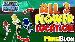 How to Get Race V2 in Blox Fruits: All Flower 3 Locations (Red, Blue, Yellow)