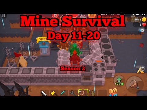 Mine Survival | Day 11-20 | Hell Mode | Season 2