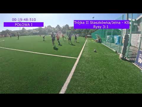 Mecz Ligowy: Trójka II Staszkówka/Jelna - KS Rysy 14:1 (7:1)
