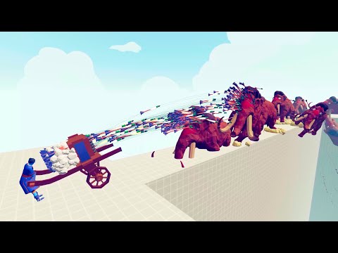 CRAZY GOD HWACHA vs 100x EVERY TRIBAL UNITS - Totally Accurate Battle Simulator TABS