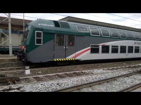 E464 304+6 2 piani Trenord - Monza 27/02/2017