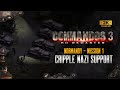 Commandos 3 Hd Remaster | Mission 1 | NORMANDY | Cripple Nazi Support (1440p)