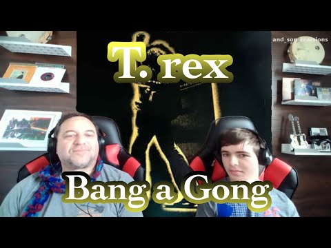 Bang a Gong T Rex Father and Son Reaction!