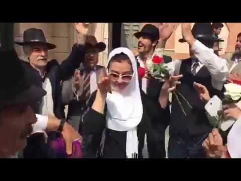 Azerbaycanın xalq artisti Hamide Omerova İranda bele ad guni geyd etdi - VİDEO