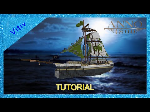 Anno 1800 Gunboat in Minecraft - 1:1 Scale - Tutorial