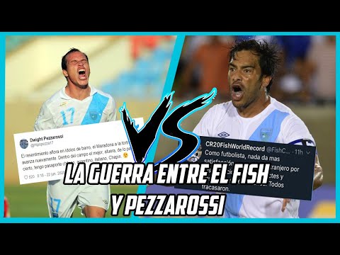 La Guerra entre Carlos Ruiz y Pezzarossi | Pelea en Twitter de los jugadores | Fútbol Quetzal