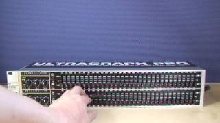 Video thumbnail for S491 ベリンガー BEHRINGER ULTRAGRAPH PRO イコライザー FBQ3102 by chibi813