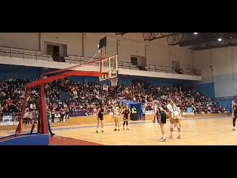 Finiš utakmice Sloga - Partizan 1953 15.2.2023.
