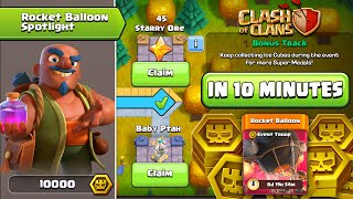 Fastest Way to Complete Rocket Balloon Spotlight Event in Clash of Clans