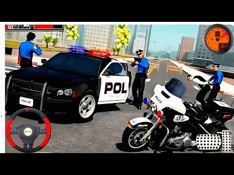 Police Cop Car Chase Simulator 3D 2025 - Gangster Crime City Mafia - Android Gameplay