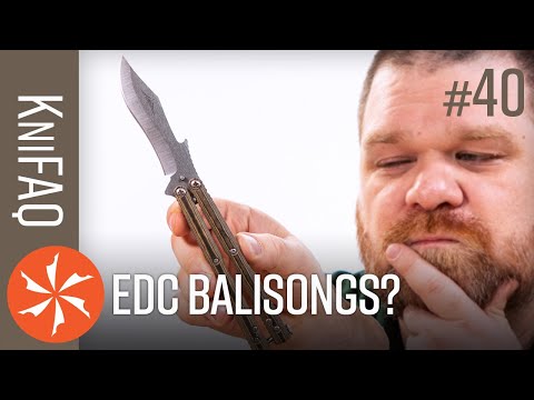 KnifeCenter FAQ #40: Butterfly Knife for EDC? + Sharpen Ceramic Blades, Budget Sci-Fi Knives, + MORE