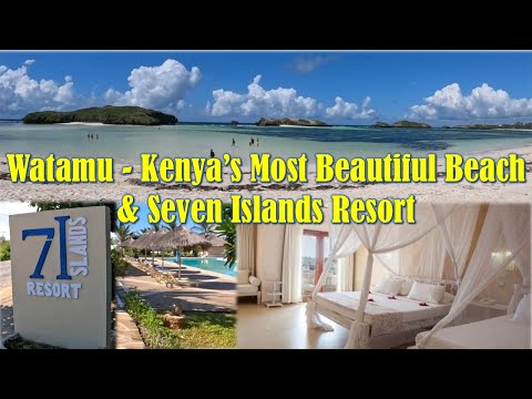 Experience the MOST BEAUTIFUL BEACH in KENYA| WATAMU | with Seven Islands Beach Resort #luxury #life