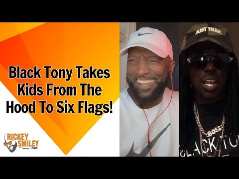 Black Tony Takes Kids From The Hood To Six Flags!