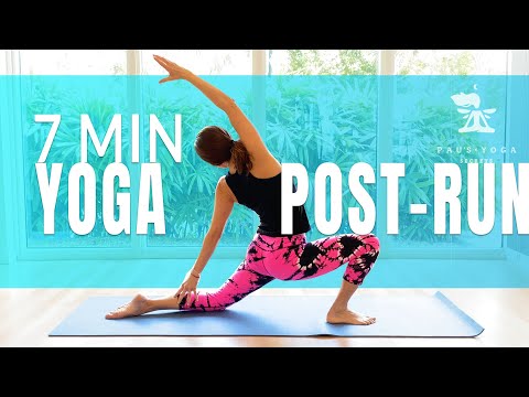 7 MIN Yoga for RUNNERS | POST-RUN Stretch | All Levels