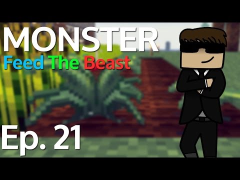 MAGIC CROPS AND DUNGEONS! [Monster FTB] Ep. 21