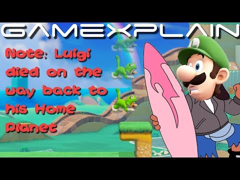 Super Mario Maker 2 - Luigi Returns Back To His Home Planet Glitch