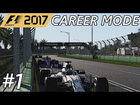 F1 2017 Career Mode Part 1: The Career Begins Now!!!