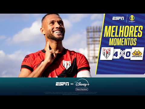 Gols e melhores lances de Atlético-GO x Criciúma