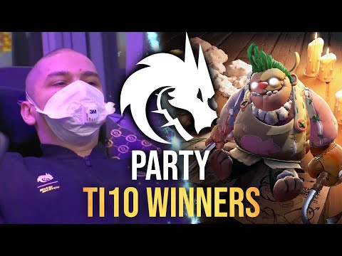 TI10 Winners Party FARM MMR — Yatoro with Pudge Miposhka