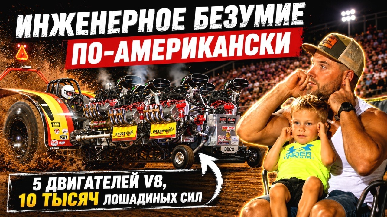Пока весь мир разрабатывает электромобили американцы строят ЭТО!!! Зачем нуж