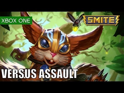 SMITE Gameplay Xbox One Assault Versus as Ratatoskr - Watch out for flying squirrels