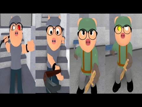 Pony TSP vs Soldier Pony Infected & Non Infected Jumpscare - Roblox Piggy RP