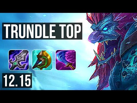 TRUNDLE vs ORNN (TOP) | 74% winrate, 8/1/7 | EUW Master | 12.15