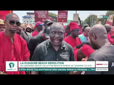 1. LIVE FROM LABADI: NPP Demonstrates Over La Pleasure Beach Demolitions