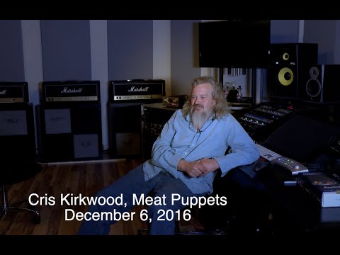Chris Kirkwood of the Meat Puppets Interview December 6. 2016 at Premier Studios in Phoenix, Az.