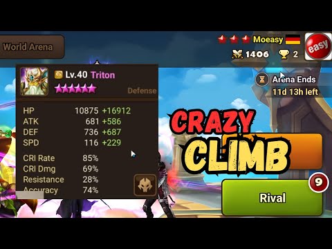 This Is How Easy his Arena Climb Should Be!