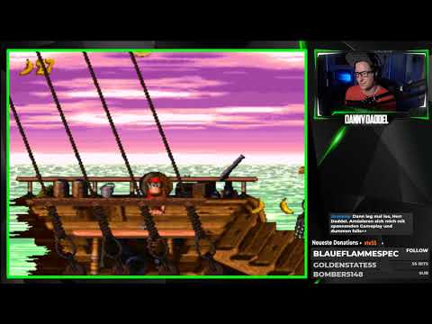 Donkey Kong Country 2 - The Lost Levels (Hack) | Livestream vom 05.08.2018