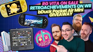 bDuck Pocket Air Mini Unboxed, RG Vita On Sale & Wii RetroAchievements