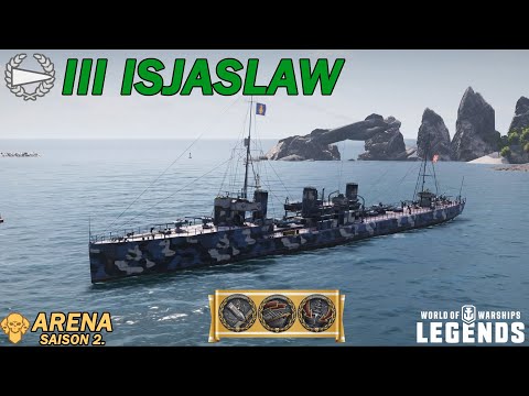 ISJASLAW - Mit Taktik - Arena Saison 2. - World of Warships Legends