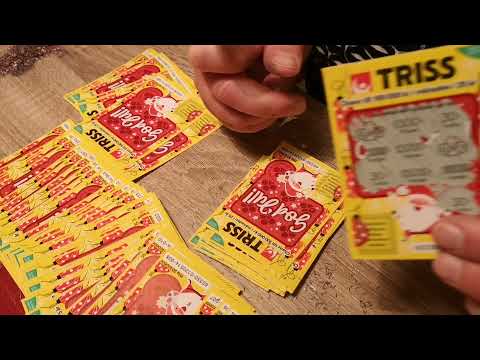 jag skrapar 200 stycken Triss