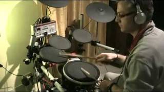 BRAND X -  Dance of the illegal aliens - Punta Ala Live Rock - Drum Cover