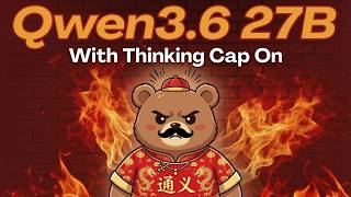 Qwen3.6-27B with Thinking Cap on: Same Accuracy, 36% Less Thinking