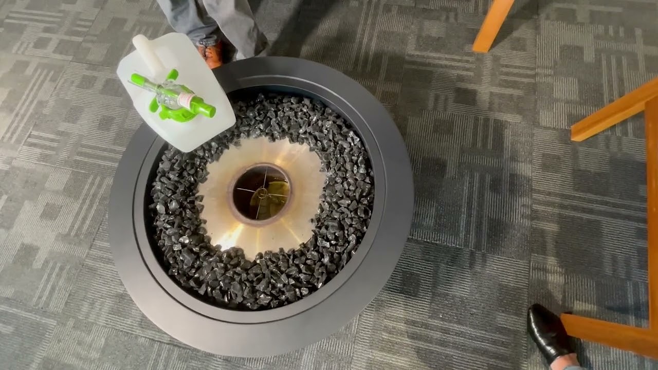 How To Fill EcoSmart Fire Pit AB Burner