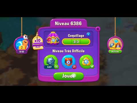 Fishdom level 6381 to 6390 / niveau 6381 au 6390