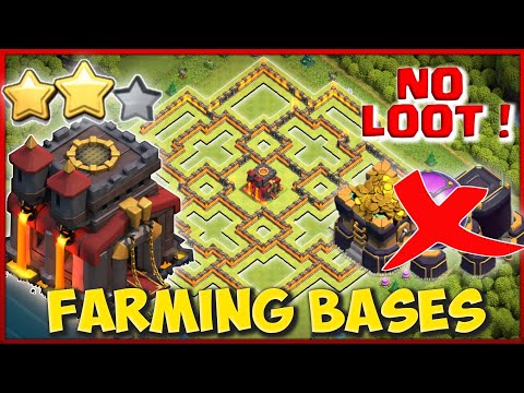 Top 10 ! Th10 Farming Base Anti-Everything/Anti-3 Star, New th10 Farming Base, Anti-Loot