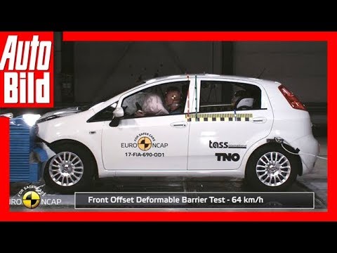 Fiat Punto Crashtest (2017) Null Sterne für den Punto