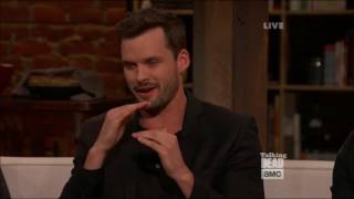 Talking Dead - Austin Nichols (Spencer) on his walker moment video