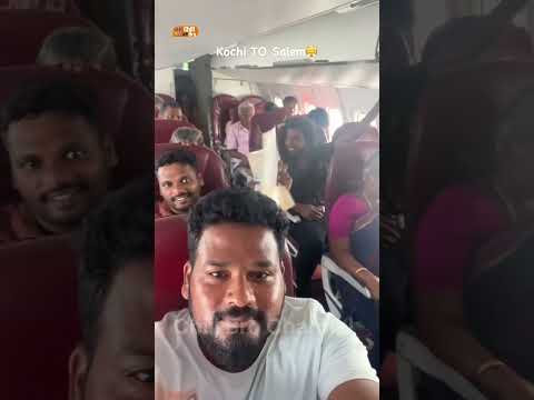 Alliance Air - Air conditioner🥵 kochi to Salem flight