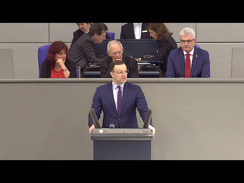 04.03.2020 - Jens Spahn - Coronavirus - Bundestag 148. Sitzung