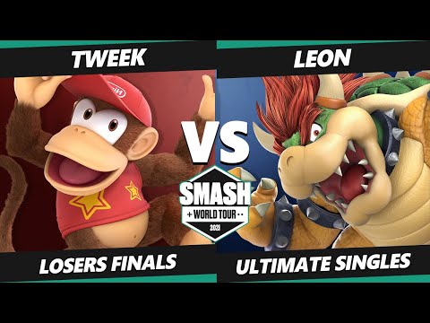 SWT NA Northeast Losers Finals - Leon (Bowser, Hero) Vs. Tweek (Diddy) SSBU Ultimate Tournament