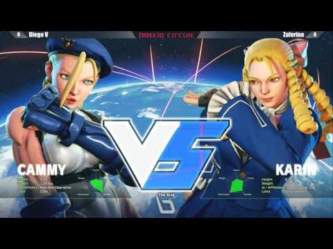 Street Fighter 5 Tournament: Next Level Battle Circuit V.5 - Alucard v Marvisto / Diego V v Zaferino