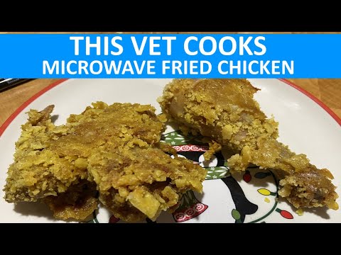 MICROWAVE FRIED CHICKEN thanks to ChatGPT- This Vet Cooks epi. 65